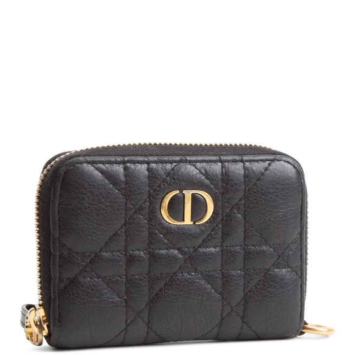 DIOR Cannage Leather Small Wallet