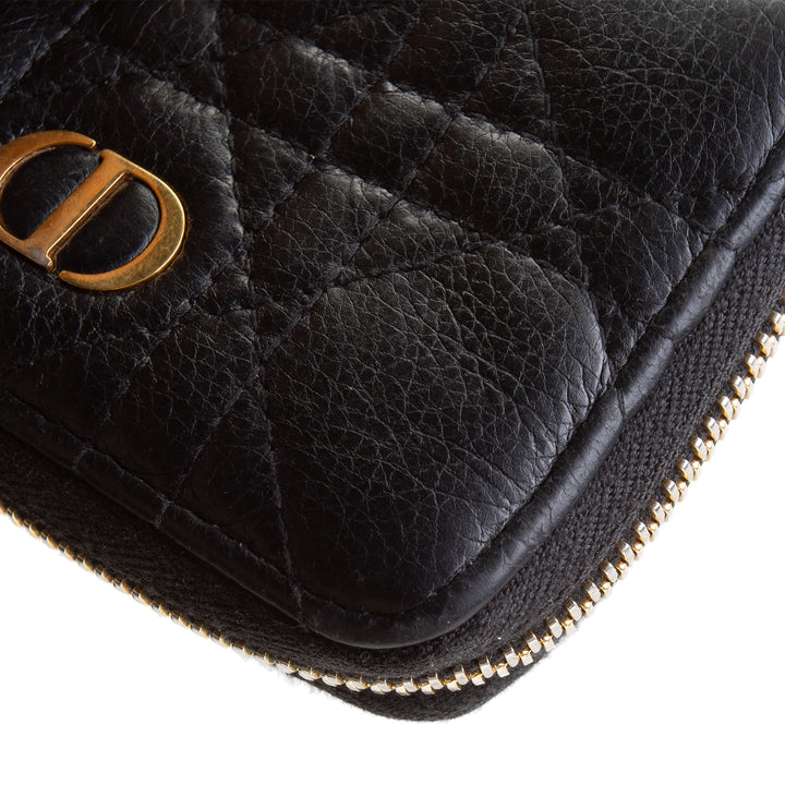 DIOR Cannage Leather Small Wallet