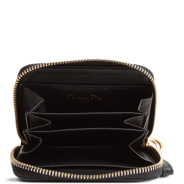 DIOR Cannage Leather Small Wallet