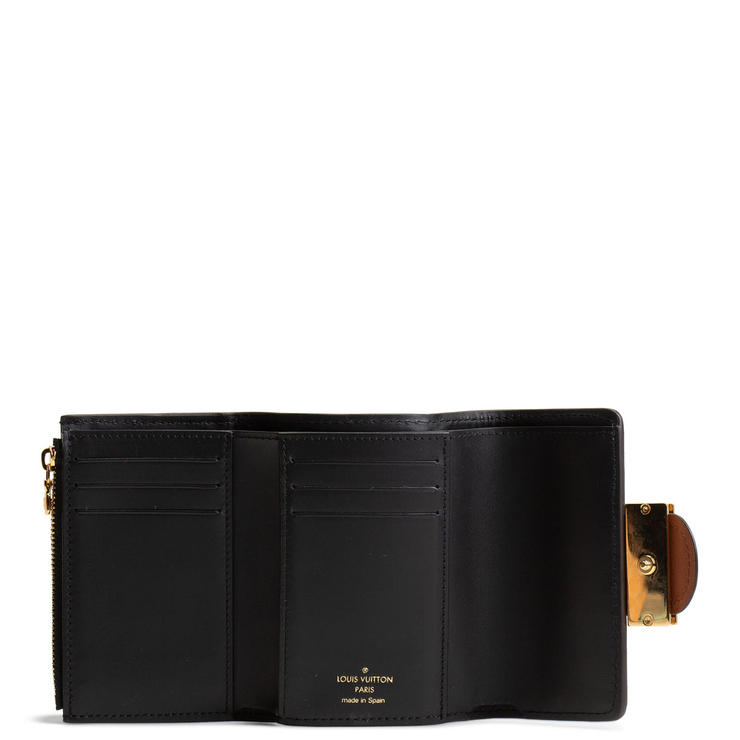 LOUIS VUITTON Reverse Monogram Dauphine Compact Wallet