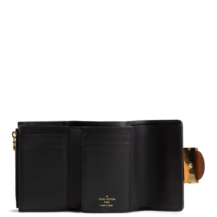 LOUIS VUITTON Reverse Monogram Dauphine Compact Wallet