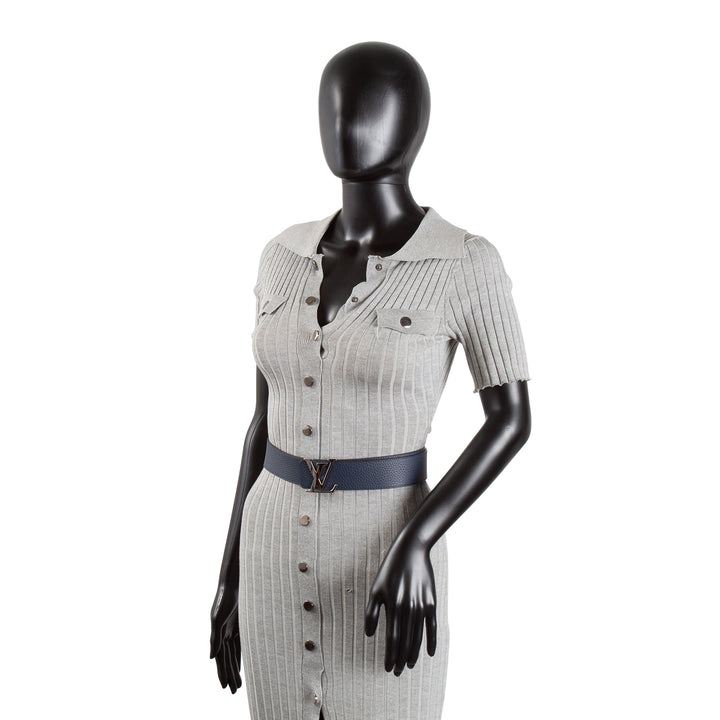 LOUIS VUITTON Taurillon Reversible Belt 40mm