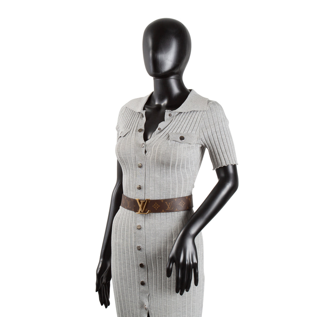 LOUIS VUITTON Monogram Reversible Belt 40mm