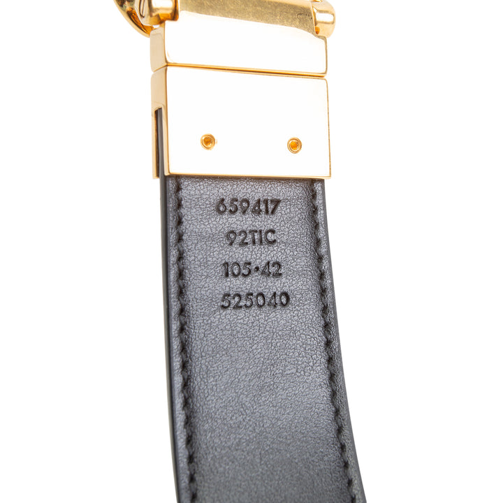 GUCCI Marmont Reversible GG Supreme Belt