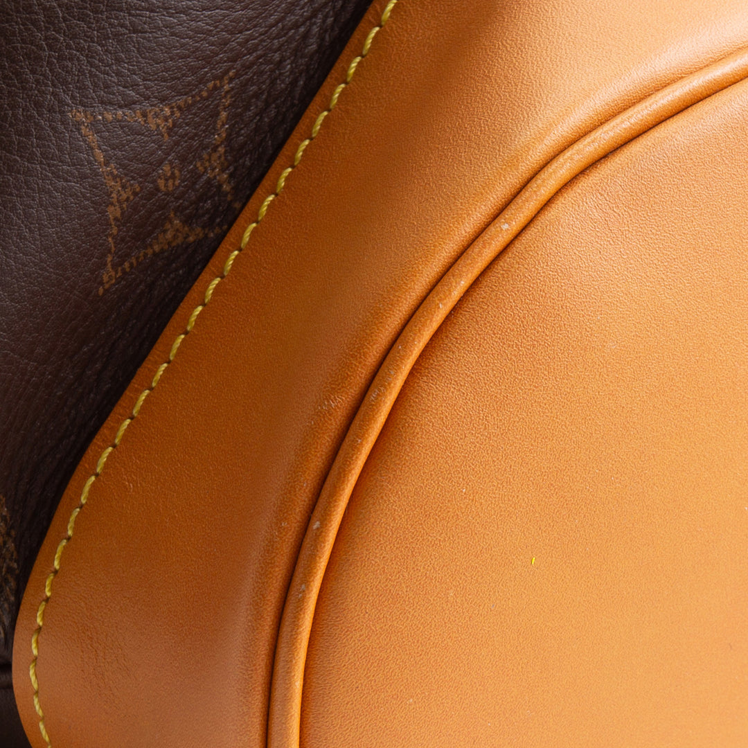 LOUIS VUITTON Christopher MM Autres Cuirs Monogram Backpack Leather