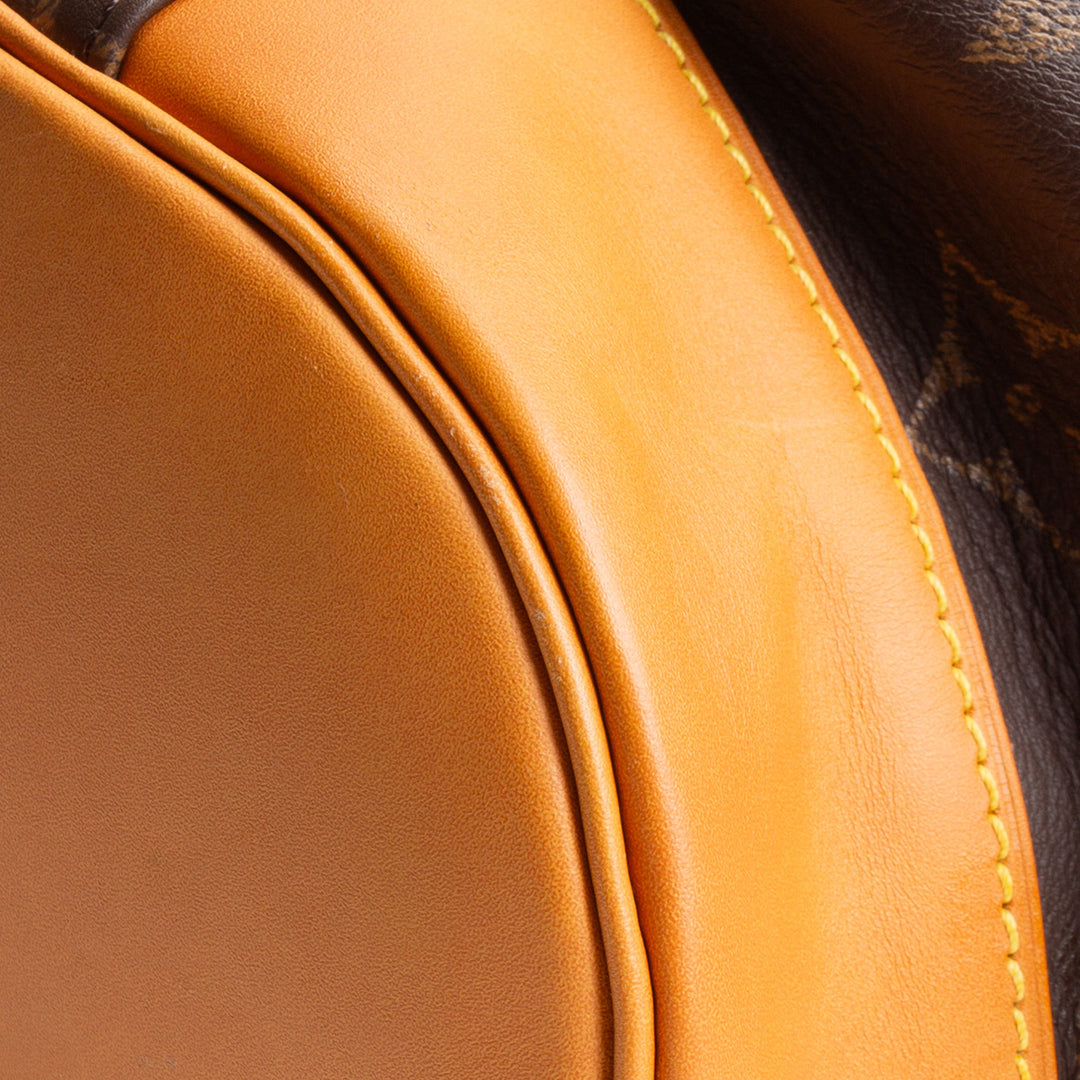 LOUIS VUITTON Christopher MM Autres Cuirs Monogram Backpack Leather