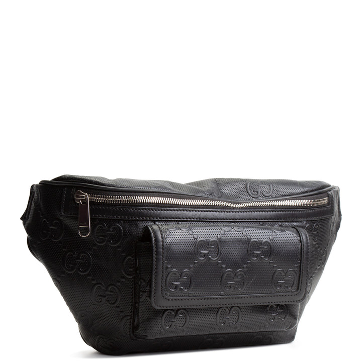 GUCCI Jumbo GG Belt Bag - Black