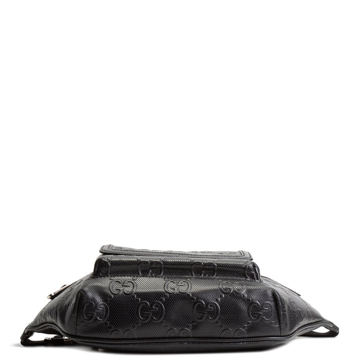 GUCCI Jumbo GG Belt Bag - Black