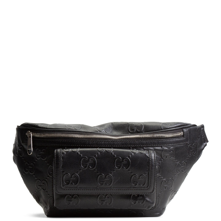 GUCCI Jumbo GG Belt Bag - Black