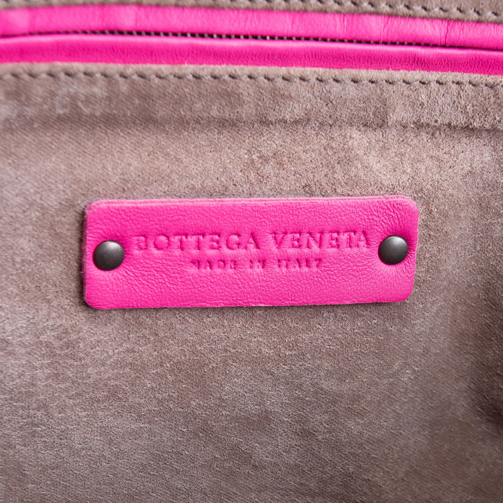 BOTTEGA VENETA Intrecciato Crossbody - Pink