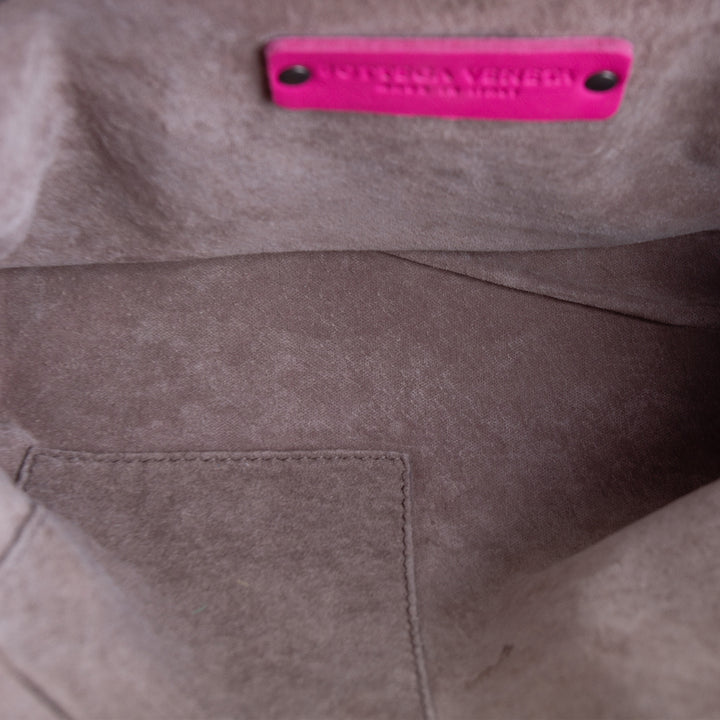 BOTTEGA VENETA Intrecciato Crossbody - Pink