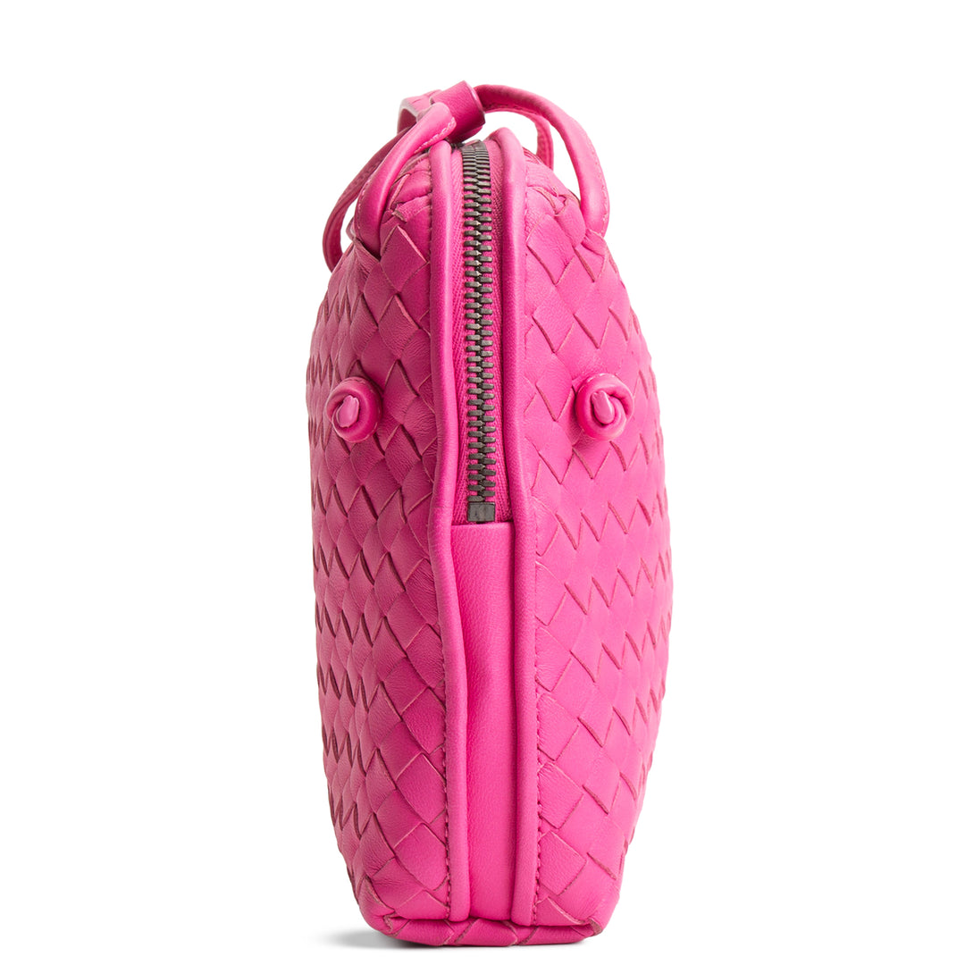 BOTTEGA VENETA Intrecciato Crossbody - Pink