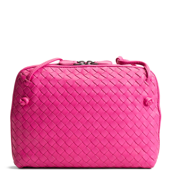 BOTTEGA VENETA Intrecciato Crossbody - Pink