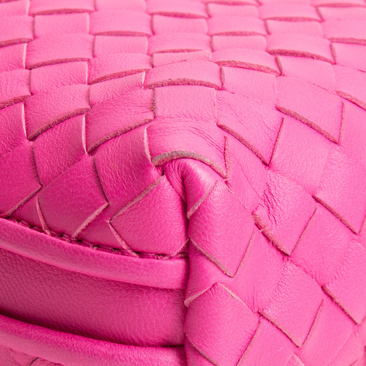 BOTTEGA VENETA Intrecciato Crossbody - Pink