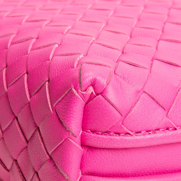 BOTTEGA VENETA Intrecciato Crossbody - Pink