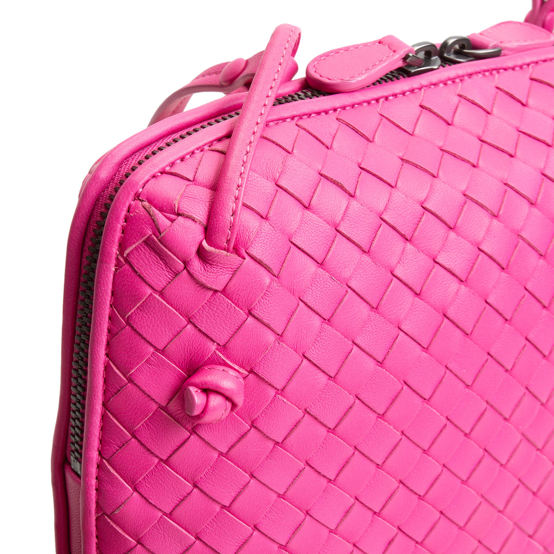 BOTTEGA VENETA Intrecciato Crossbody - Pink