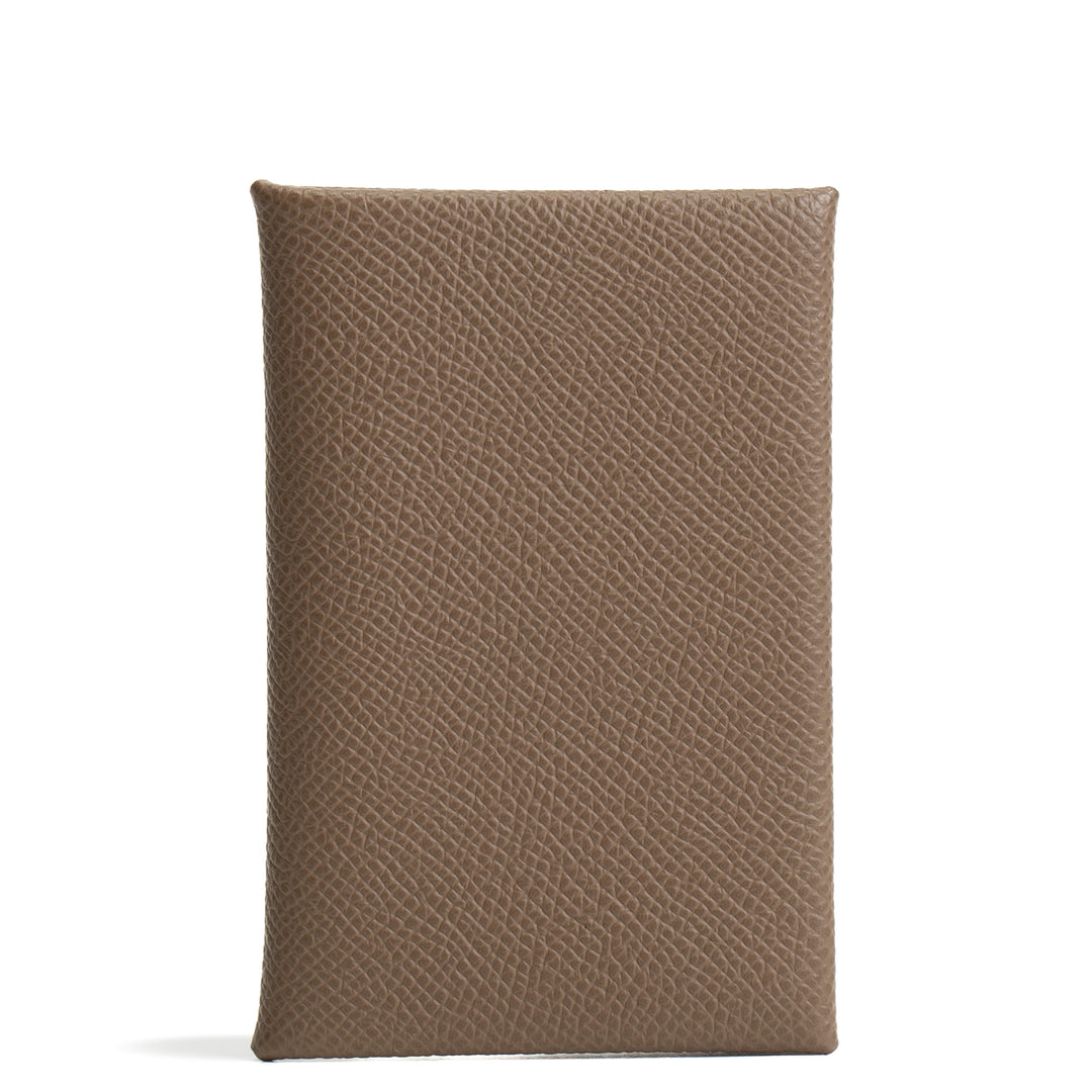 HERMES Calvi Card Holder - Beige Marfa
