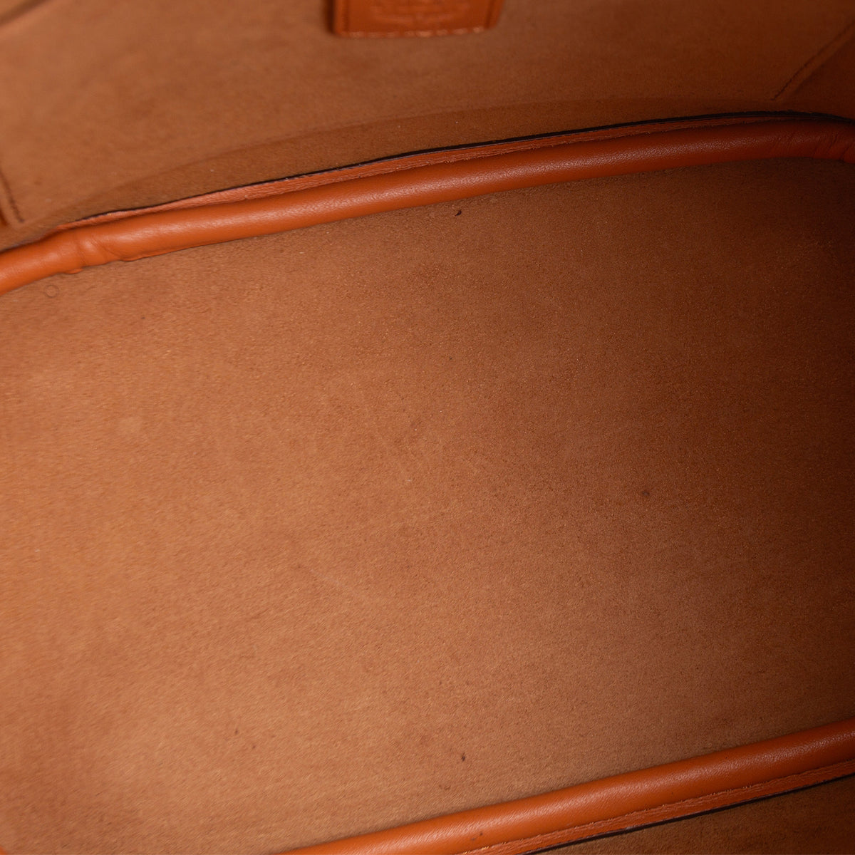 MCM Visetos Bucket Bag w/Pouch - Cognac
