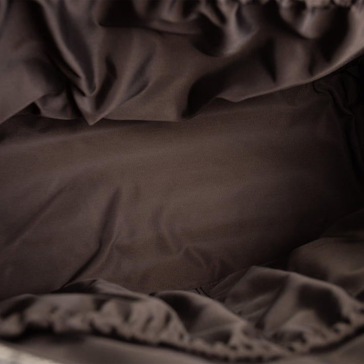 GUCCI GG Supreme Diaper Bag - Beige & Ebony