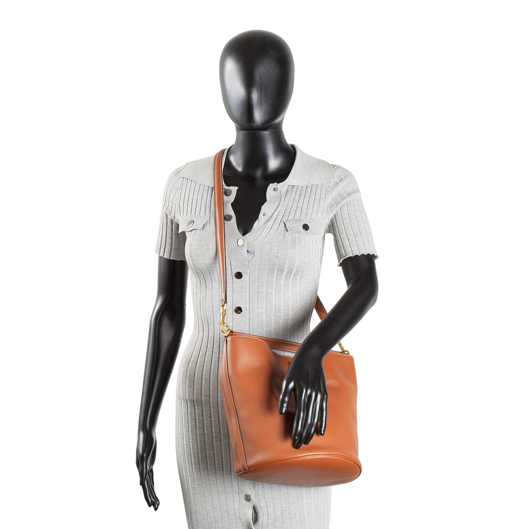 CELINE Leather 16 Bucket Bag OUTLET FINAL SALE