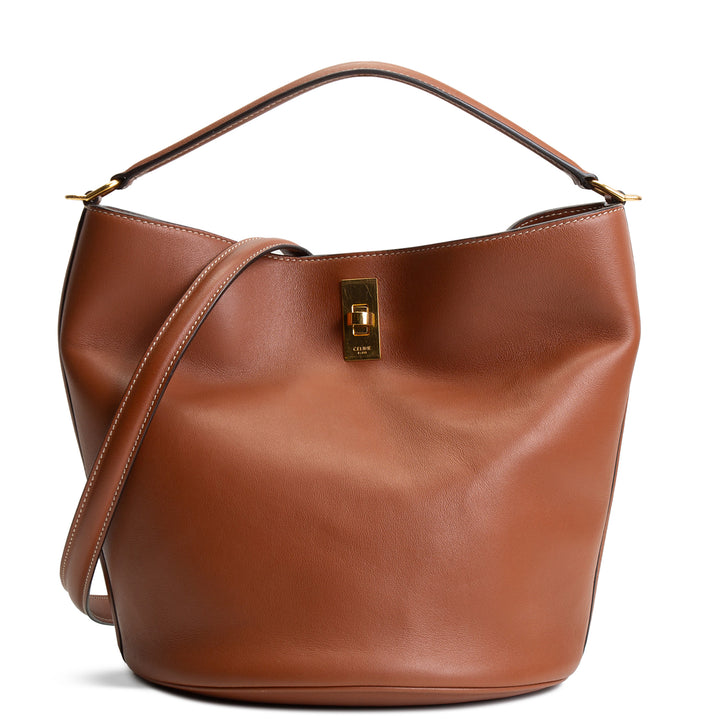 CELINE Leather 16 Bucket Bag OUTLET FINAL SALE