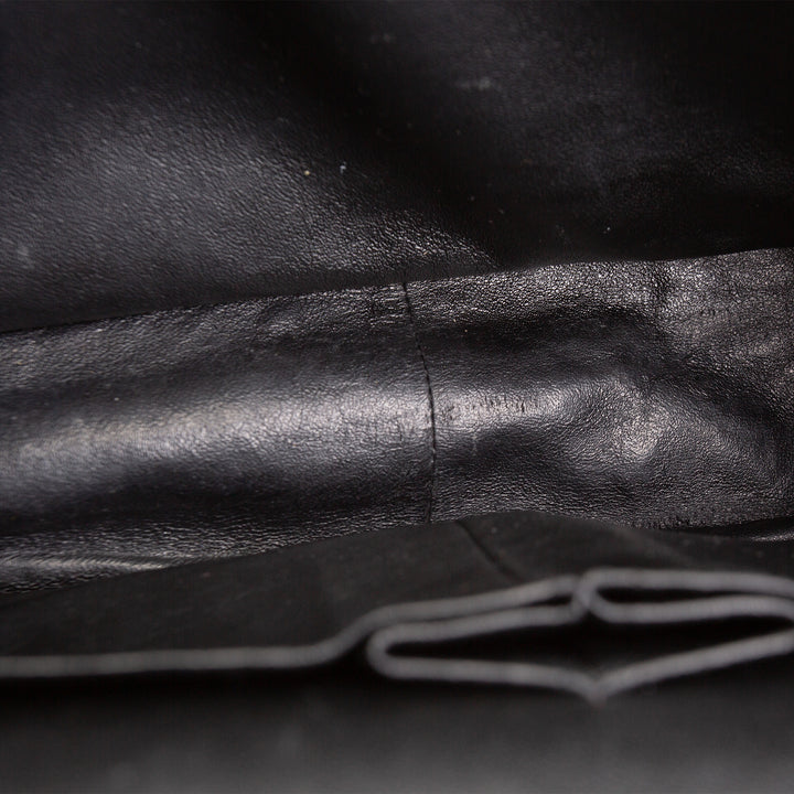 CHANEL Classic Crinkle Double Jumbo Flap - Black