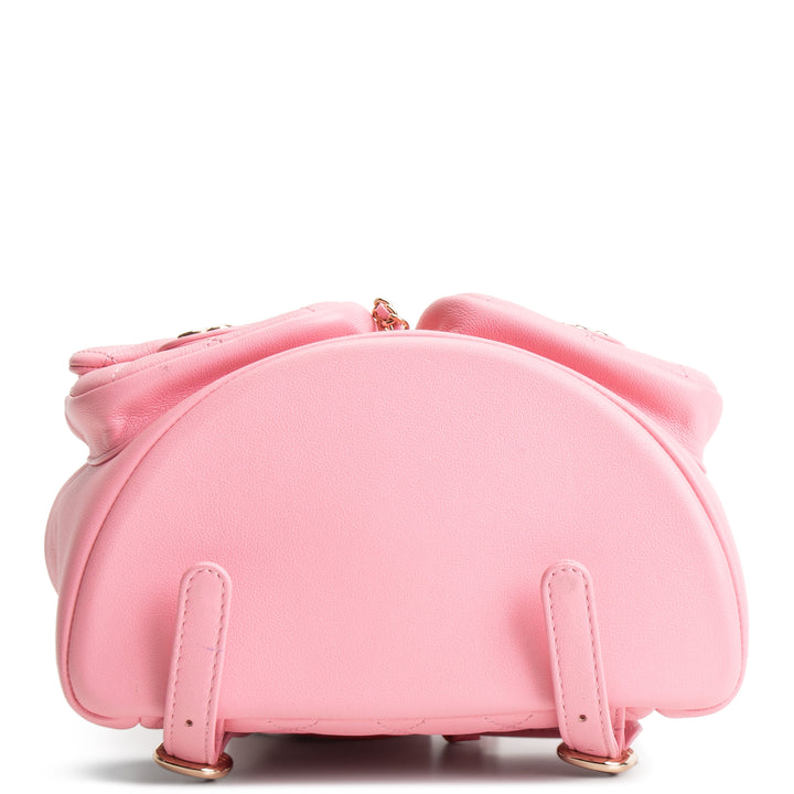 CHANEL 2023 Small Quilted Backpack - Pink