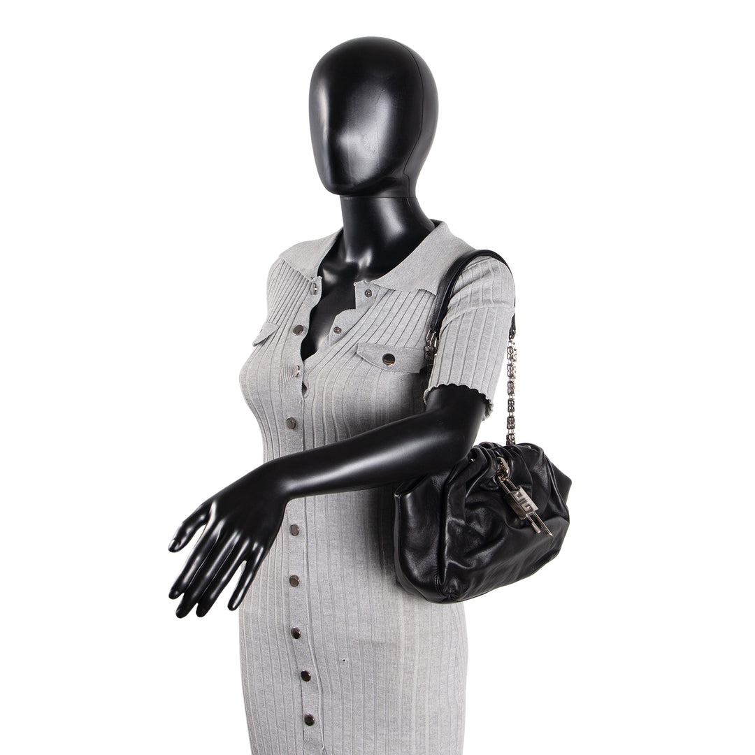 GIVENCHY Leather Kenny Bag - Black