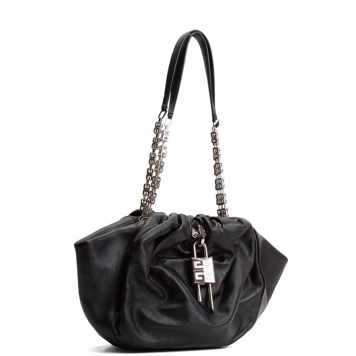 GIVENCHY Leather Kenny Bag - Black