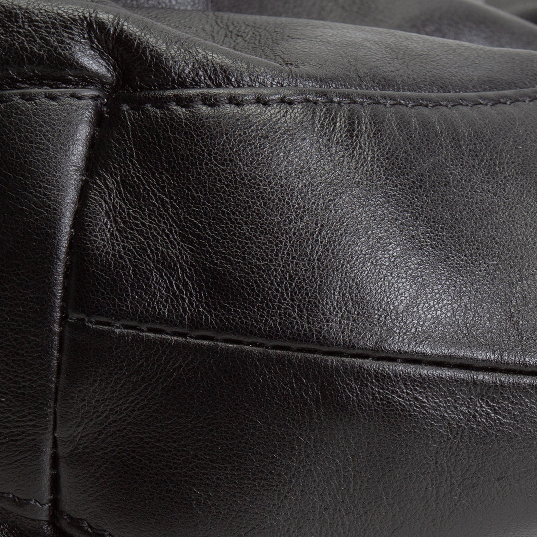 GIVENCHY Leather Kenny Bag - Black