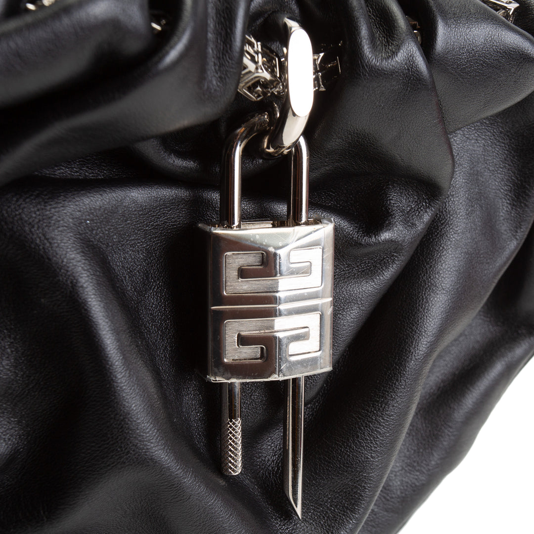 GIVENCHY Leather Kenny Bag - Black