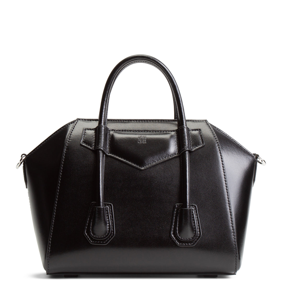 GIVENCHY Antigona Lock Mini Top Handle Bag - Black