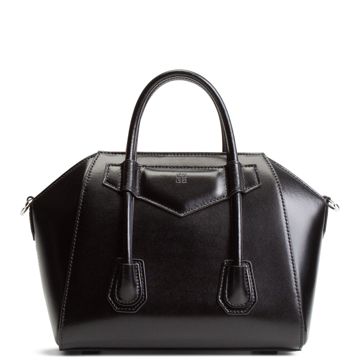 GIVENCHY Antigona Lock Mini Top Handle Bag - Black