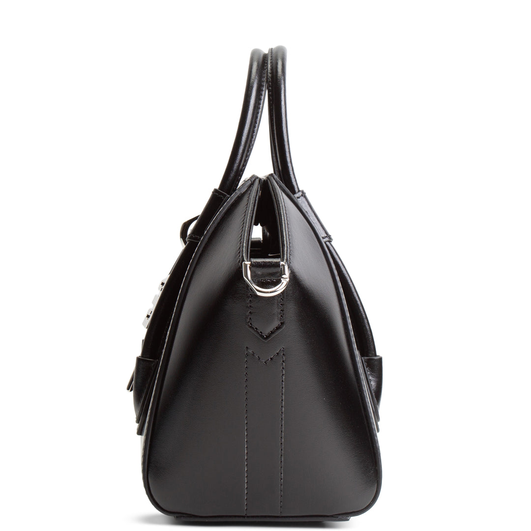 GIVENCHY Antigona Lock Mini Top Handle Bag - Black