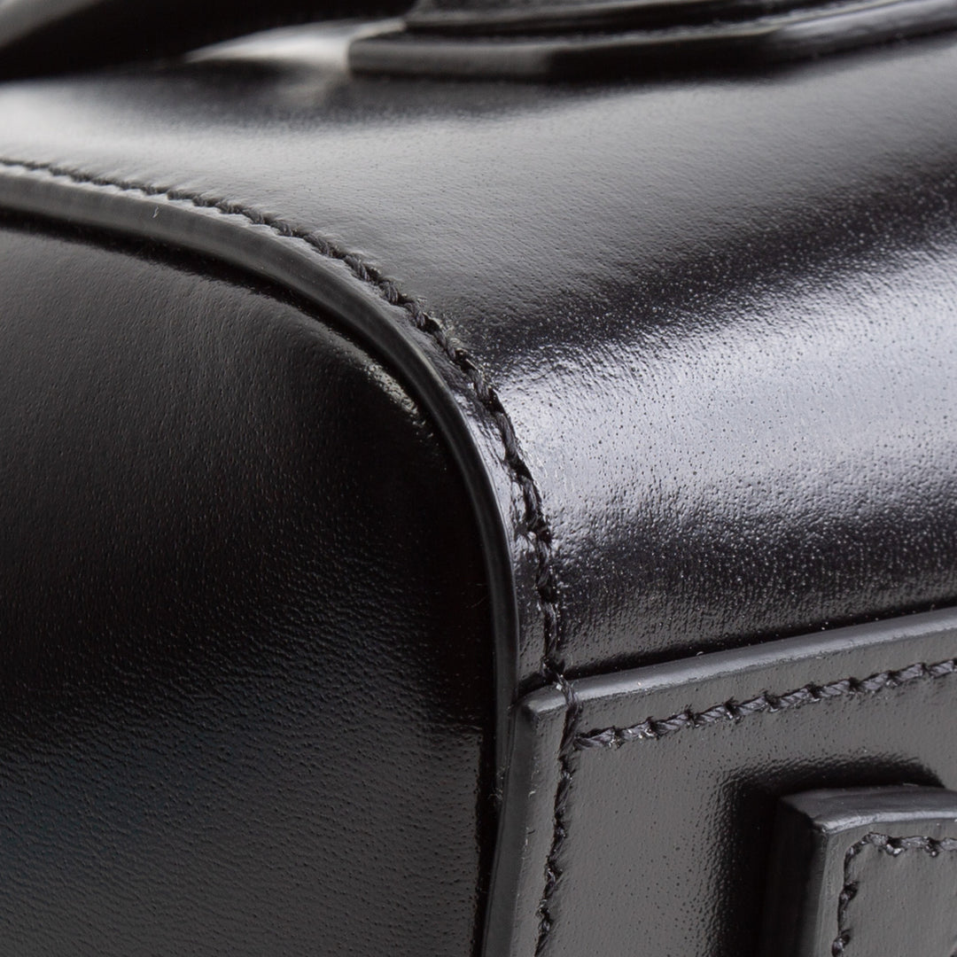 GIVENCHY Antigona Lock Mini Top Handle Bag - Black