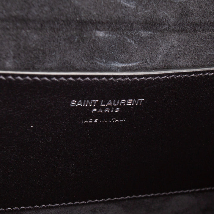 SAINT LAURENT Top Handle Take Away Box- Black