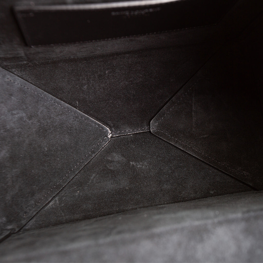 SAINT LAURENT Top Handle Take Away Box- Black