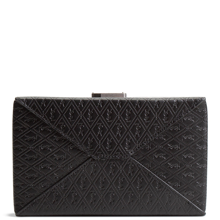 SAINT LAURENT Top Handle Take Away Box- Black
