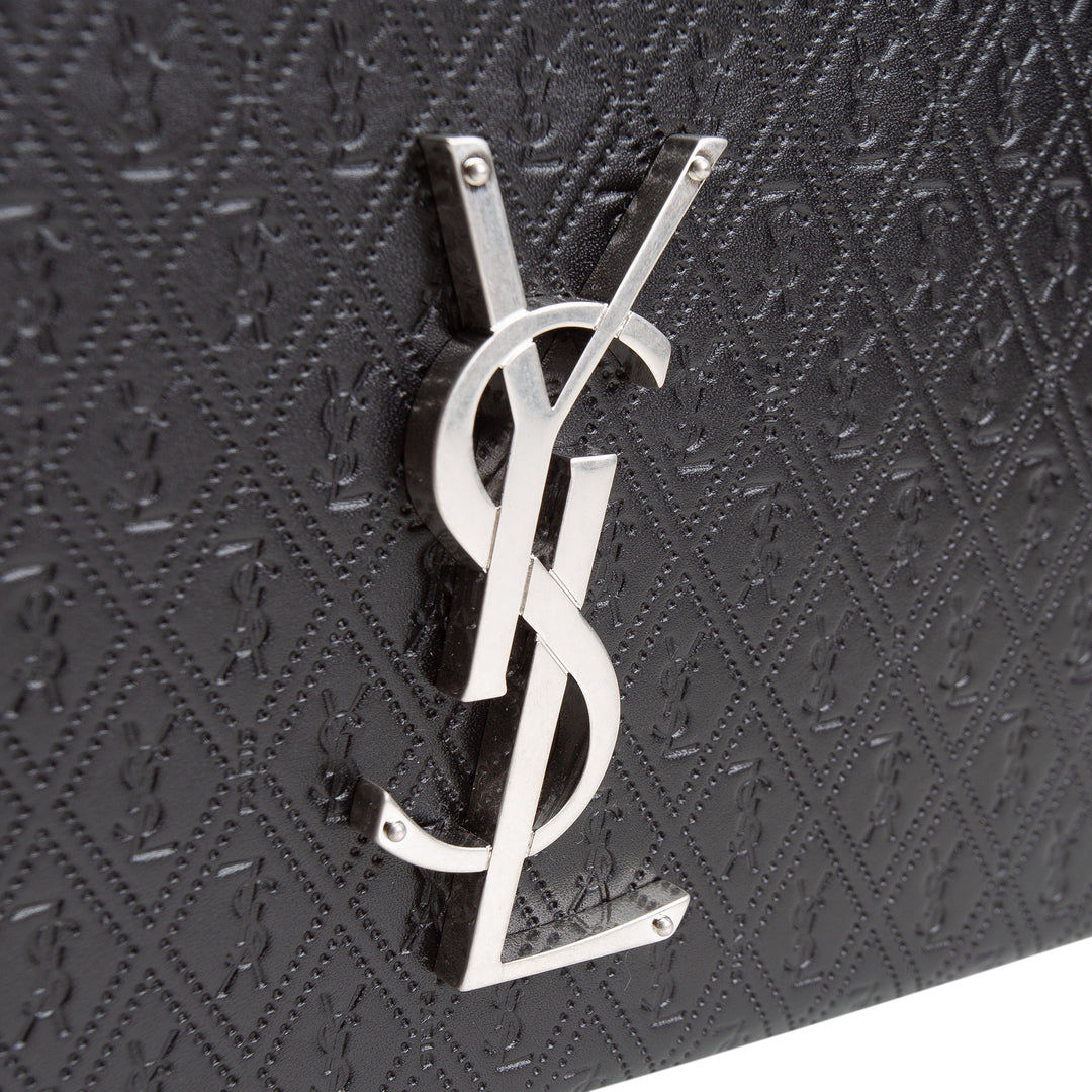 SAINT LAURENT Top Handle Take Away Box- Black