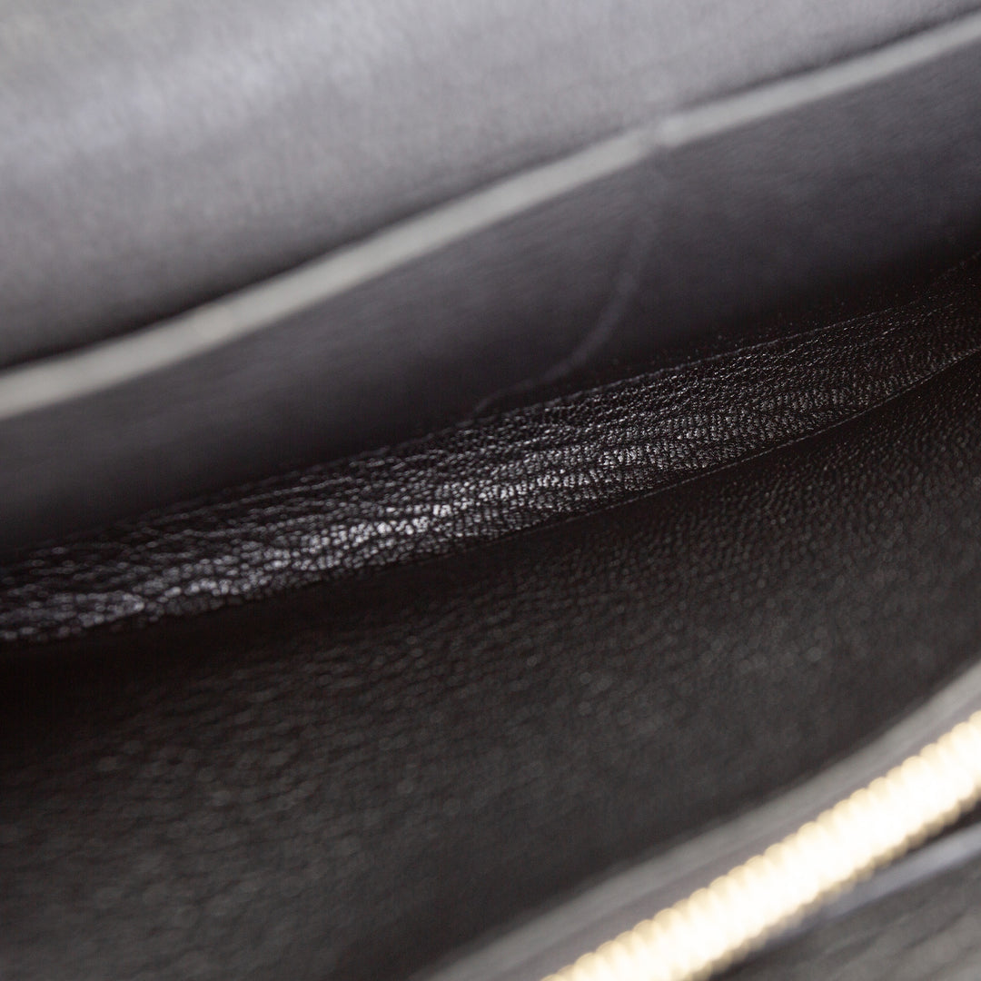 HERMES Chevre Mysore Kelly To Go - Noir/Black