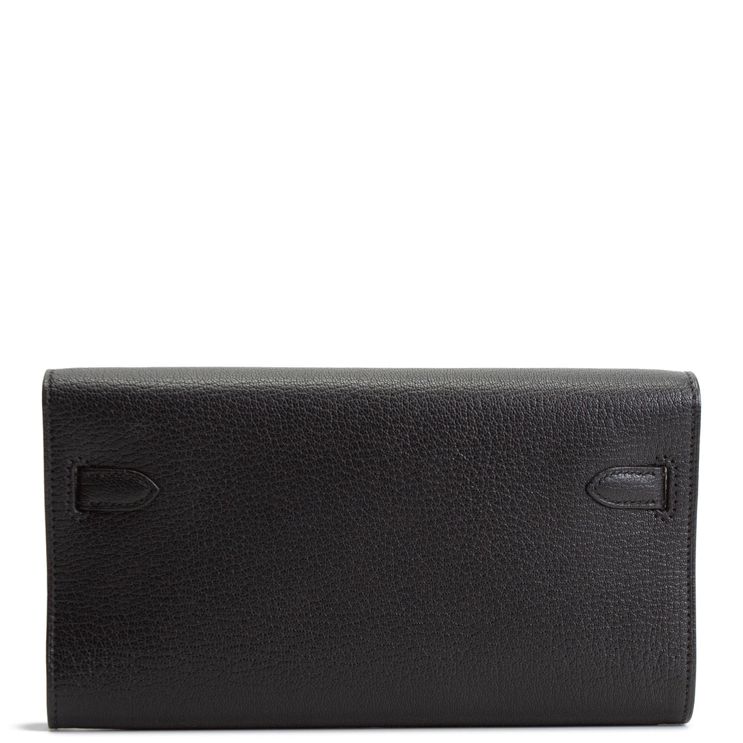 HERMES Chevre Mysore Kelly To Go - Noir/Black