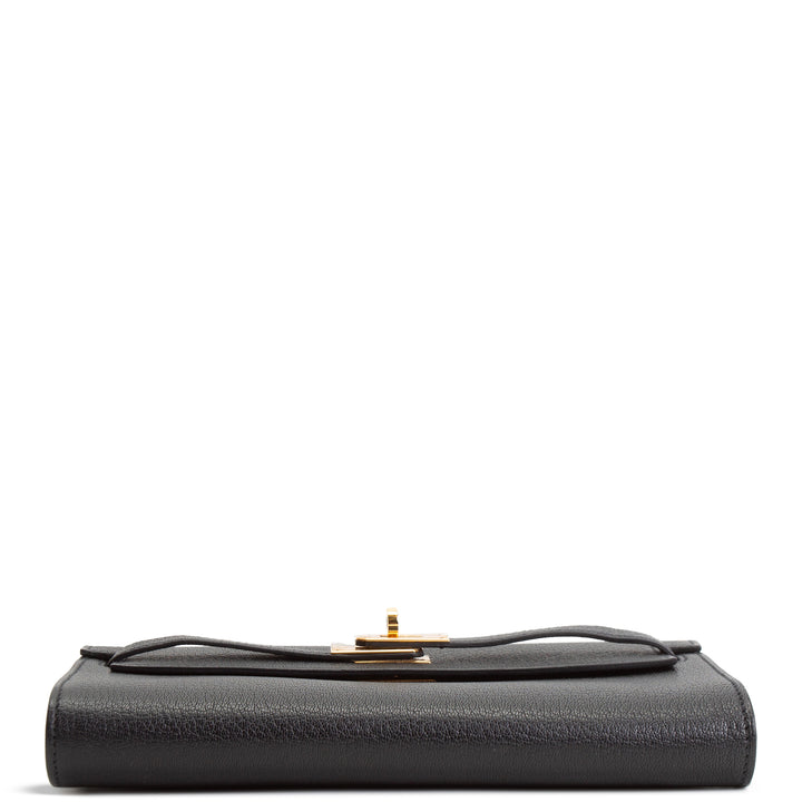 HERMES Chevre Mysore Kelly To Go - Noir/Black