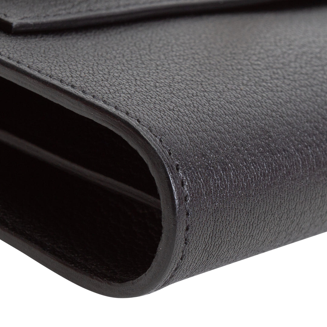 HERMES Chevre Mysore Kelly To Go - Noir/Black