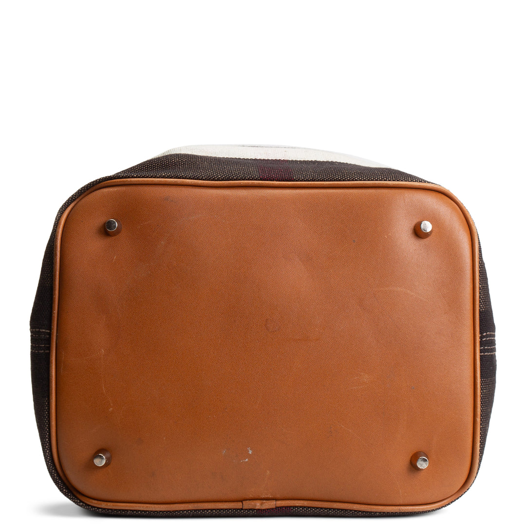 BURBERRY Ashby House Check Bucket w/ Pouch OUTLET FINAL SALE