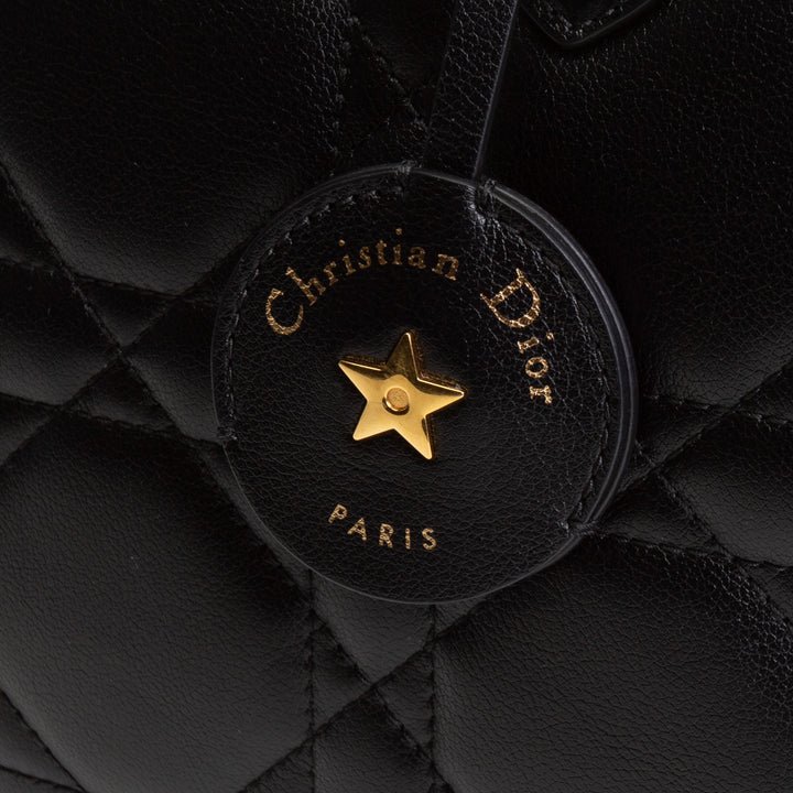 DIOR Cannage Groove Bowling Bag