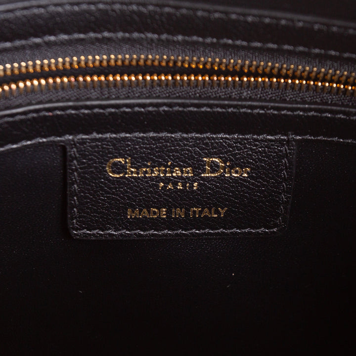 DIOR Cannage Groove Bowling Bag