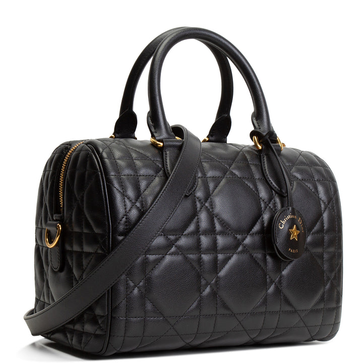 DIOR Cannage Groove Bowling Bag