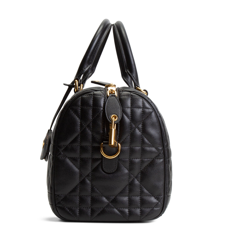 DIOR Cannage Groove Bowling Bag