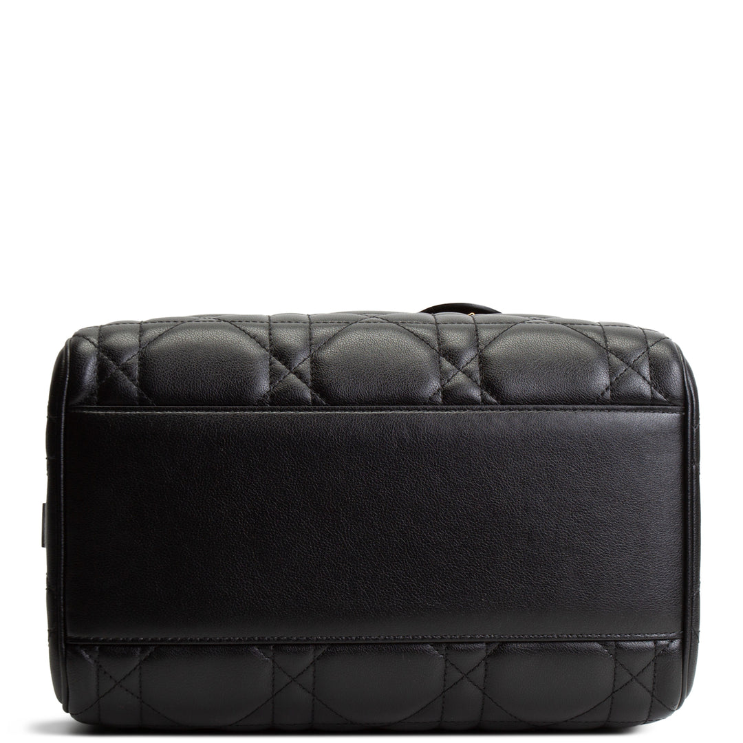 DIOR Cannage Groove Bowling Bag