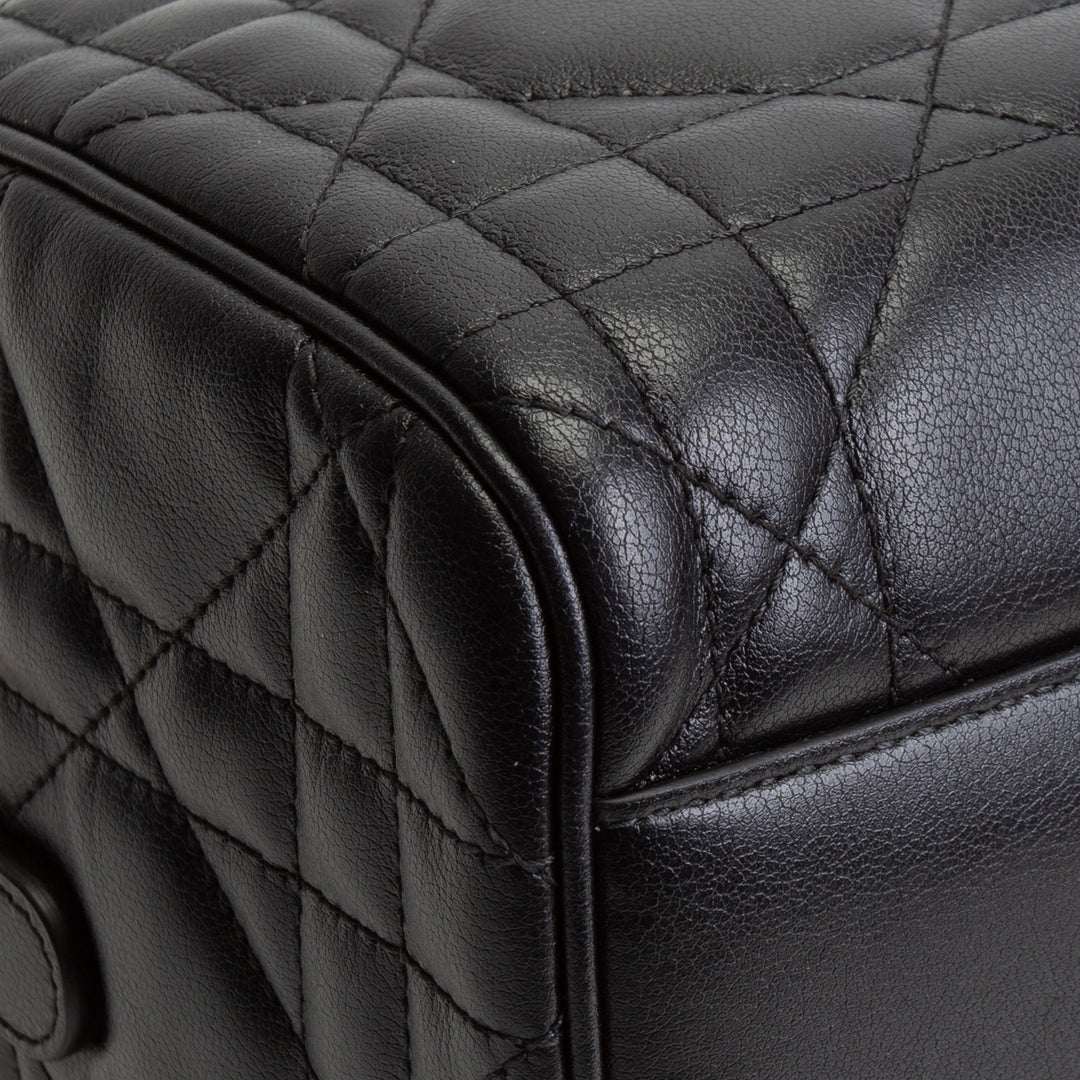 DIOR Cannage Groove Bowling Bag